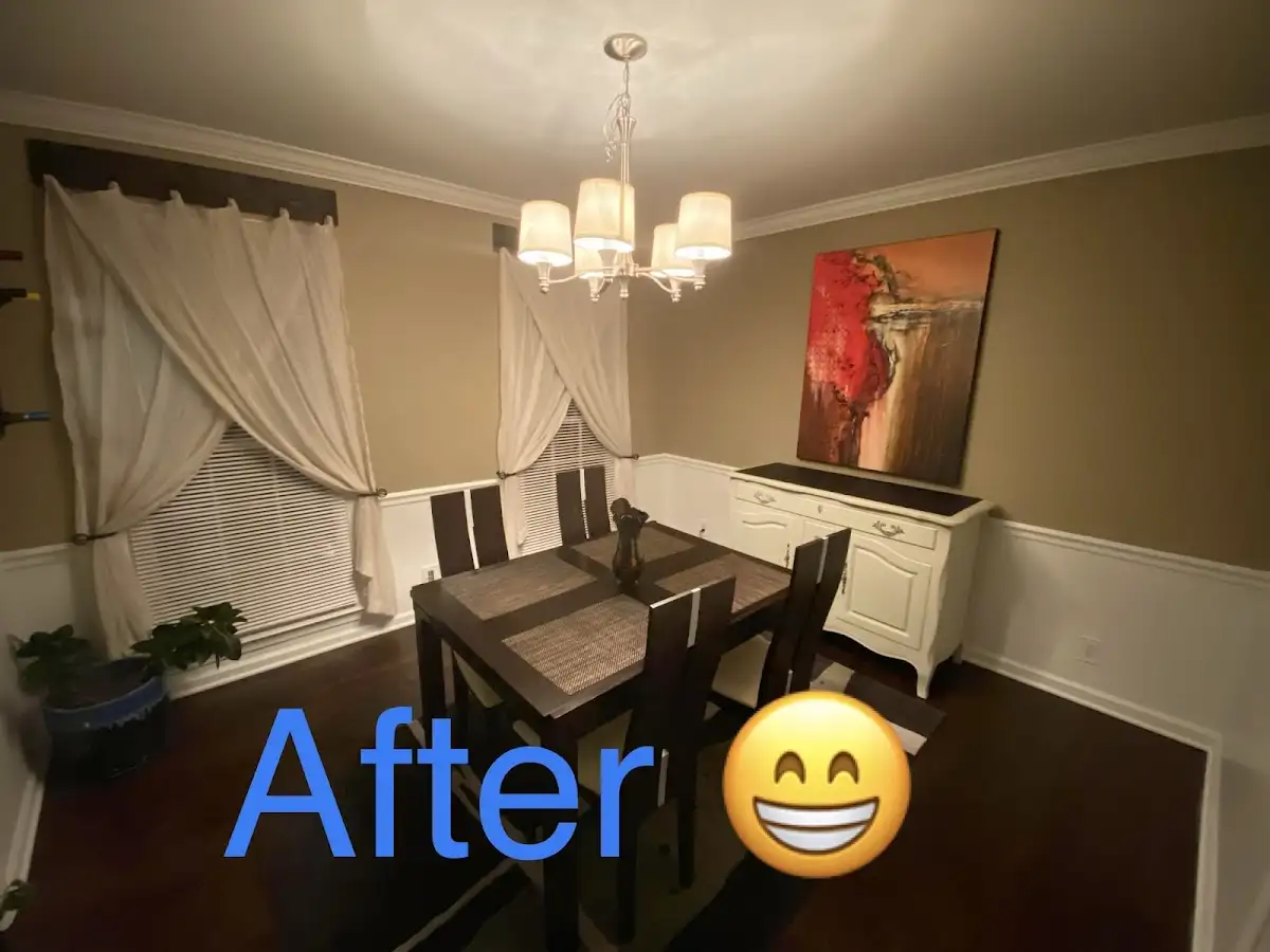 Professional dining room restoration after water damage in Abilene