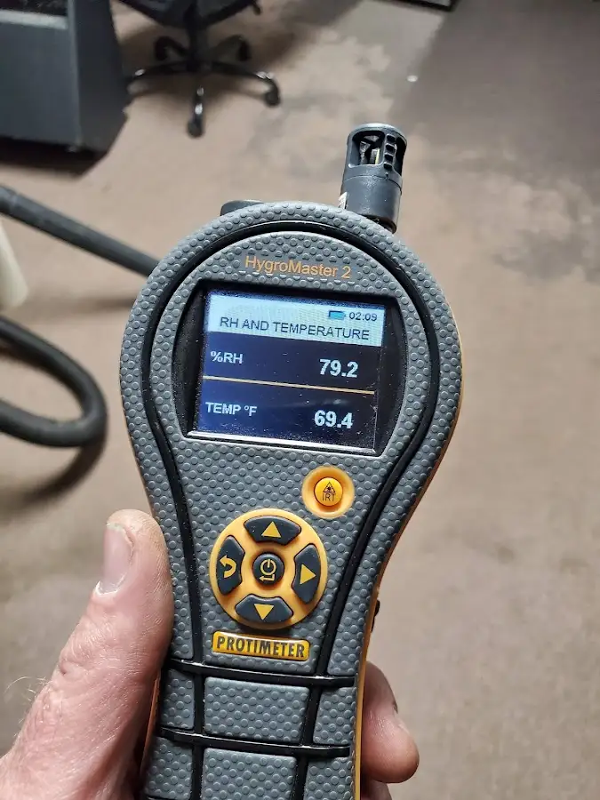 Moisture meter humidity assessment for Fire & Smoke Damage Restoration in Abilene